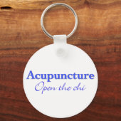 Acupunctie - Open de chi Sleutelhanger (Voorkant)