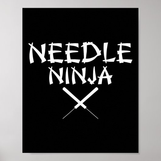 Acupunctie Poster (Voorkant)