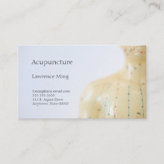 Acupunctieborst Visitekaartje