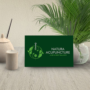 Acupunctienaald - Yin Yang Visitekaartje