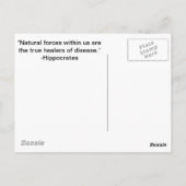 Acupunctieplek Briefkaart (Achterkant)