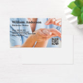 Acupunctiesessie | QR-code Visitekaartje (Bureau)