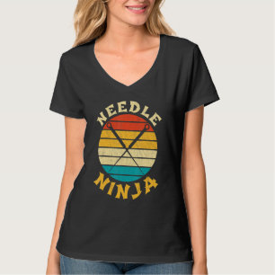Acupunctiesnop Ninja Retro Acupuncturi T-shirt
