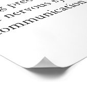 Acupuncture clinic Wall Art wall chart Poster (Hoek)