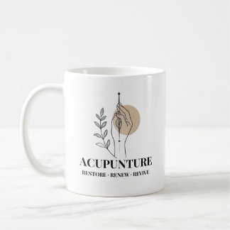 Acupuncture Therapy Mug Restore Renew Revive  Koffiemok