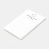 Acupuncturist NaaldLogo Post-it® Notes (Schuin)