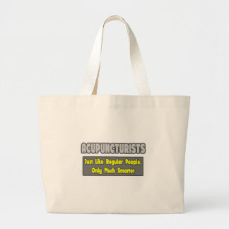 Acupuncturisten.. slimmer grote tote bag