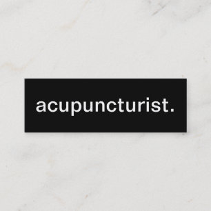Acupuncturistisch Visitekaartje