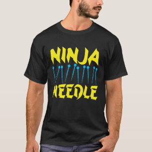 Acupunctuur Ninja Naald Acupuncturist Acupunctuur T-shirt