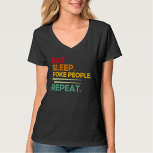 Acupunctuur Prik Mensen Herhalen Vintage Acupunctu T-shirt