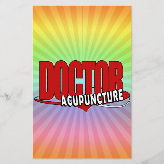 ACUPUNCTUUR VAN DE logo ARTS (Voorkant)