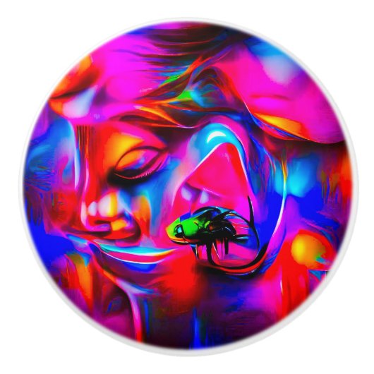 Acusticofobie 2 keramische knop (Voorkant)