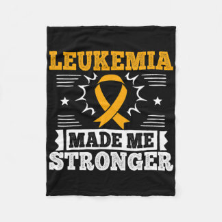 Acute Leukemia Gift For Leukaemia Patients  Fleece Deken