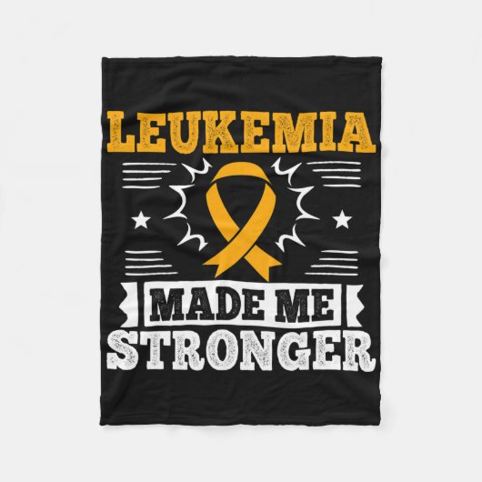 Acute Leukemia Gift For Leukaemia Patients  Fleece Deken (Voorkant)