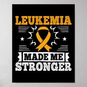 Acute Leukemie Cadeau Voor Leukaemie Patiënten  Poster