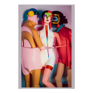 Acute Love Triangle Perfect Poster