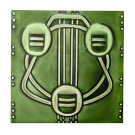 AD011 Art Deco Reproduction Ceramic Tile Tegeltje