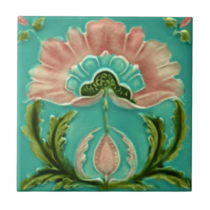 AD015 Art Deco Reproduction Ceramic Tile Tegeltje