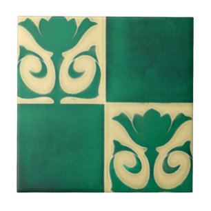 AD019 Art Deco Reproduction Ceramic Tile Tegeltje