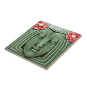 AD024 Art Deco Reproduction Ceramic Tile Tegeltje (Zijkant)