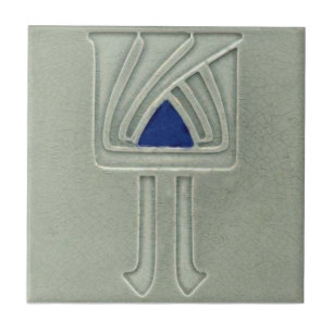 AD046 Art Deco Reproduction Ceramic Tile Tegeltje