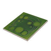 AD053 Art Deco Reproduction Ceramic Tile Tegeltje (Zijkant)