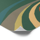 Ad Astra Per Aspera - Groen Poster (Hoek)