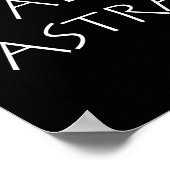 Ad astra poster (Hoek)