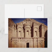 Ad Deir - Petra - Jordanien Briefkaart (Voorkant / Achterkant)
