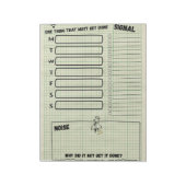 ad en Boo-jee Gothic Planner Sticker Notitieblok (Gedraaid)