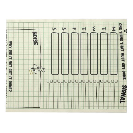 ad en Boo-jee Gothic Planner Sticker Notitieblok (Voorkant)