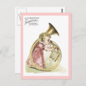 Ad Étiquette Congress Chaussures de carte postale  (Devant / Derrière)