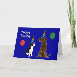 AD- Happy Birthday Puppy Kaart