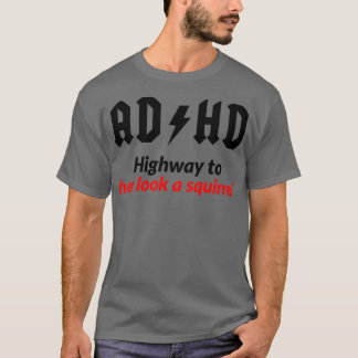 AD HD Highway om een eekhoorn Mok te bekijken Funn T-shirt