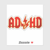 "AD/HD" rock Sticker (Vel)