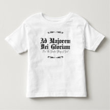 Ad Majorem Dei Gloriam Peuter T-Shirt