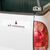 Ad Orientem-Bumpersticker Bumpersticker (Op Truck)
