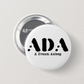 ADA-Button Ronde Button 5,7 Cm (Voorkant /achterkant)