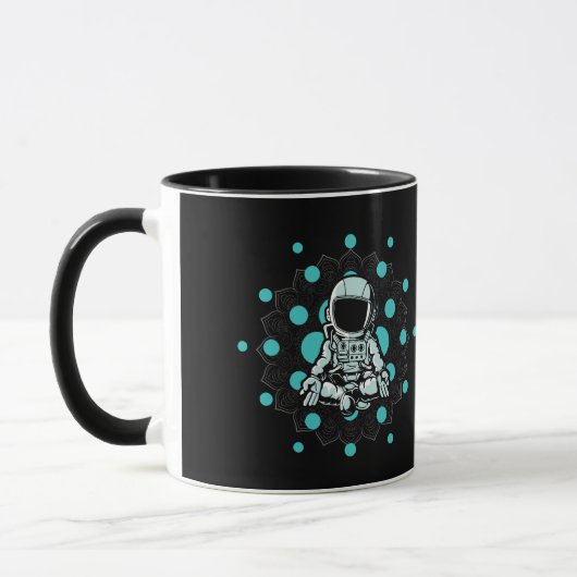 ADA Coin Kryptowährung trade - Astronaut Cardano Mok (Links)