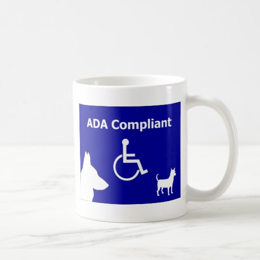 ADA-conform Koffiemok (Rechts)