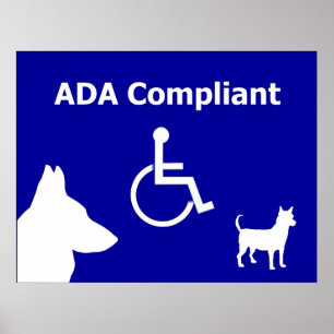 ADA-conform Poster