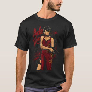 Ada Horreur Wong Art 02 T-Shirt foncé de base