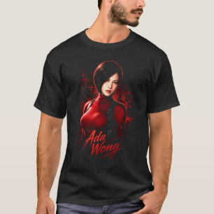 Ada Horror Wong Art 57 T-Shirt Noir Basique