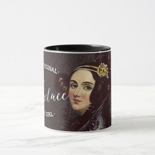 Ada Lovelace - Het originele geek meisje Mok (Midden)