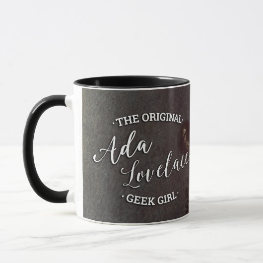 Ada Lovelace - Het originele geek meisje Mok (Links)