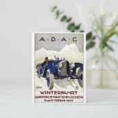 ADAC Automobile Advertisement 1925 Briefkaart (Staand voorkant)