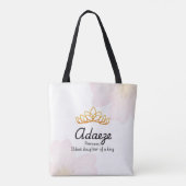 Adaeze Canvas tas (Achterkant)