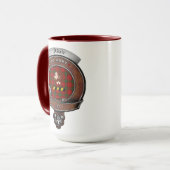 Adair Clan Badge Combo 15oz Mug (Devant gauche)