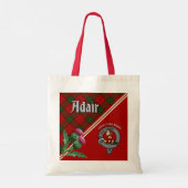 Adair Clan Badge & Sac fourre-tout Tartan (Dos)