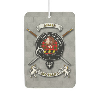Adair Clan Badge & Zwaarden Luchtverfrisser
